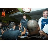 Bruce Arena and Steven Gerrard Congratulate Newly Signed LA Galaxy SOSC Unified Team Members